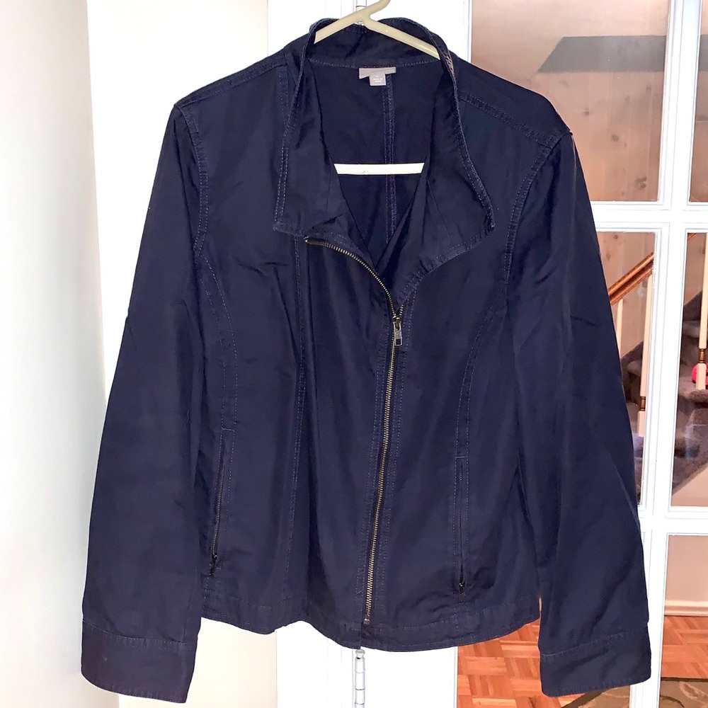 J. Jill Navy Lightweight jacket